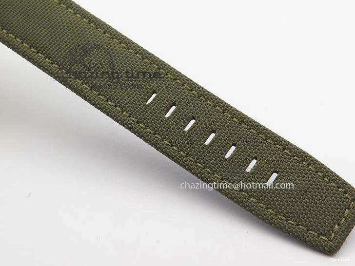 MIROTIME 0208 SunProtective MARK XVII IW324702 Real Ceramic MK Best Edition Green Dial On Green Nylon Strap A 7288